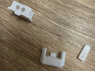 Plissee Schnurhalter Spann-Clip verstärkte Ersatz