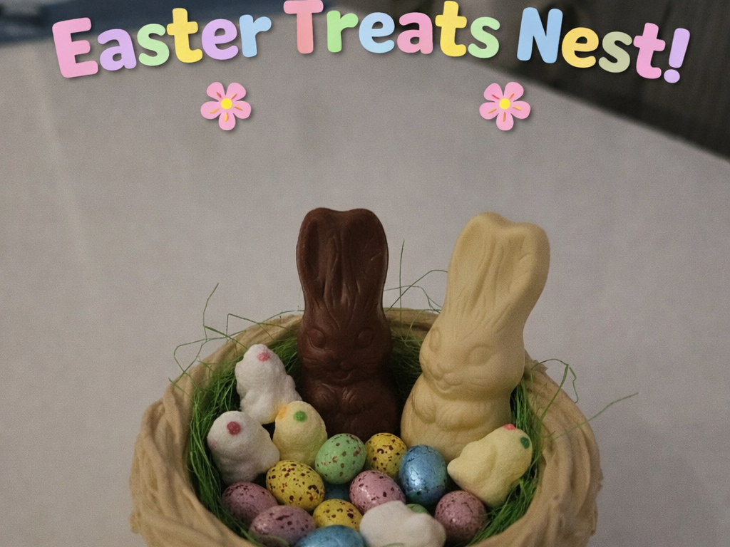 Nido di Pasqua Per Dolci e Cioccolato cute design