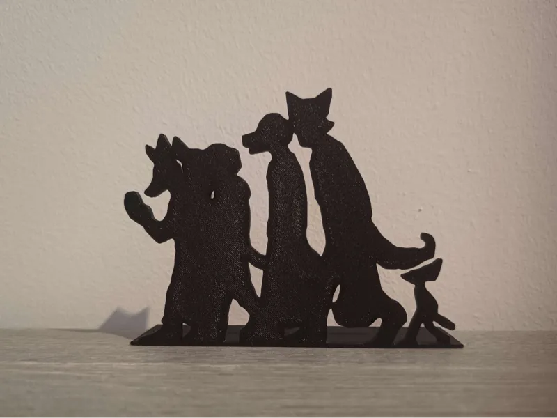 Beastars Room 701 Silhouette