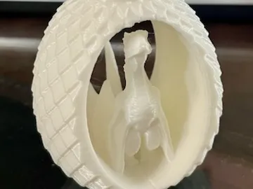 Décoration œuf de dragon