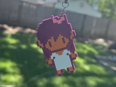 Aubrey Sprite Keychain - Omori by OMOCAT