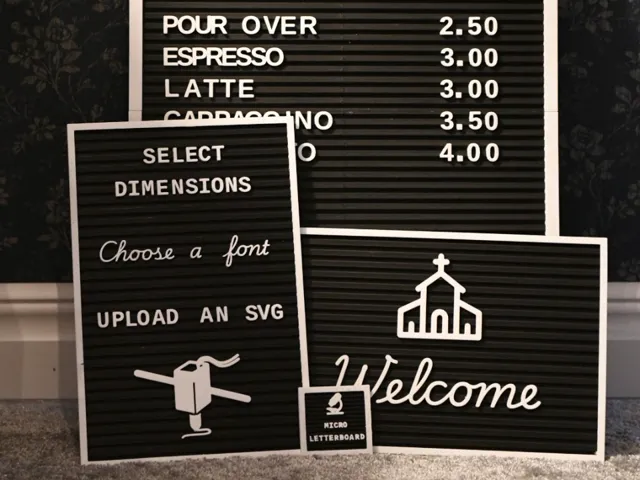 Letter Board and sign board Maker
