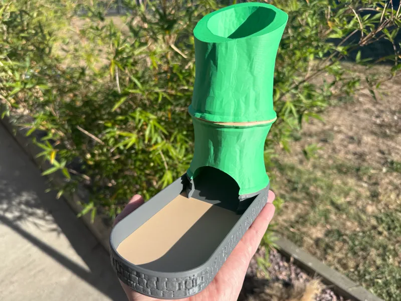 Bamboo Dice Tower