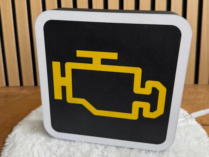 MIL Lightbox Motorkontrollleuchte