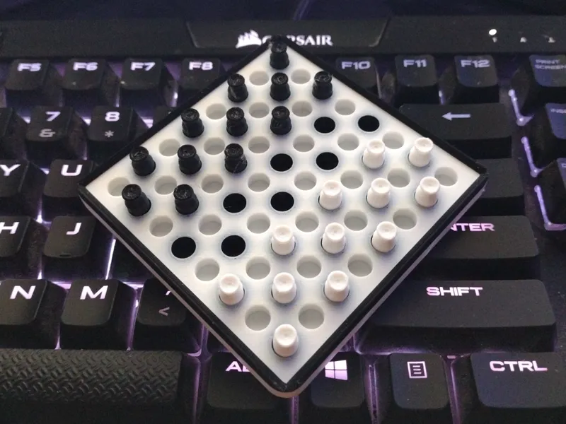 mini checker board