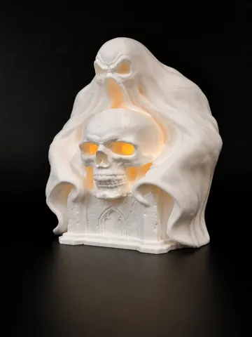 Adorno temático: Creepy Ghost Halloween LED Decoration — vista de referencia 5