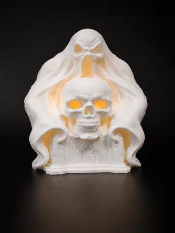 Adorno temático: Creepy Ghost Halloween LED Decoration — vista de referencia 4