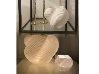 Ice cream vase - candle vase