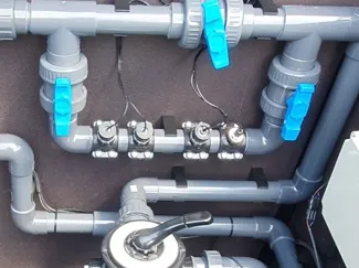 Pool probe holder for Ph, ORP & Salinity