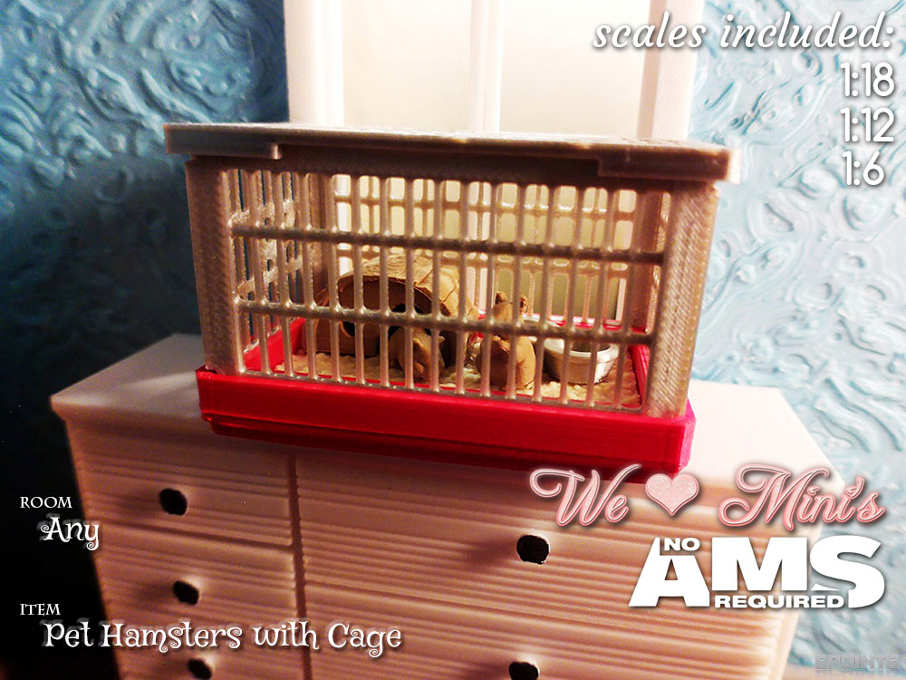 WLM - Pet Hamsters with Cage