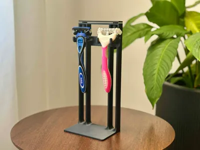 *Adjustable* Razor/Shaver Holder for Shower Niche 