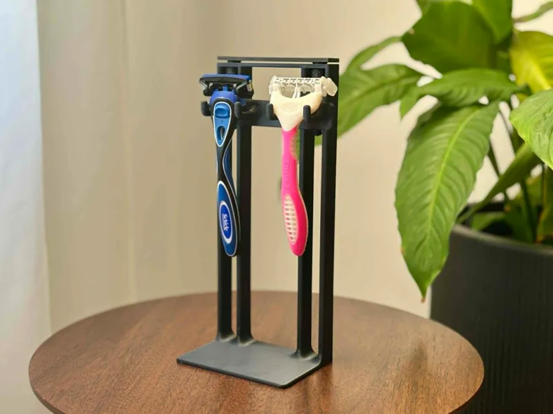 *Adjustable* Razor/Shaver Holder for Shower Niche 