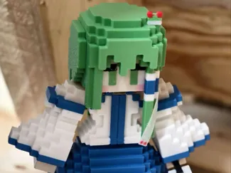 东风谷早苗巫女服改良版本！