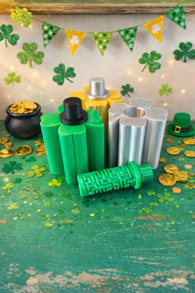 St Patrick's Day Maze Gift Box Four Leaf Clover 