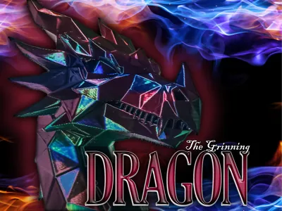 The Grinning Dragon Low Poly Bust