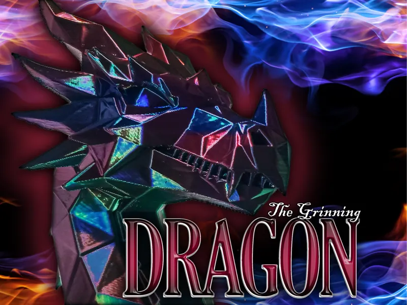 The Grinning Dragon Low Poly Bust