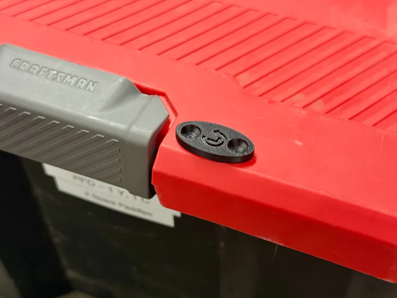 Craftsman 30 Gallon Tote Lid Lock V3