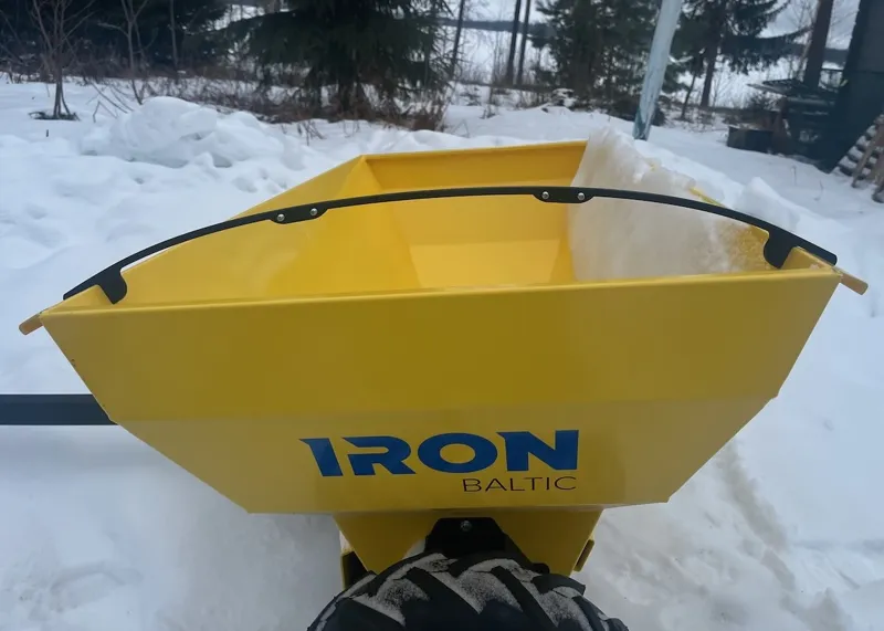 Iron Baltic G2 Pro 500 gravel spreader cover suppo