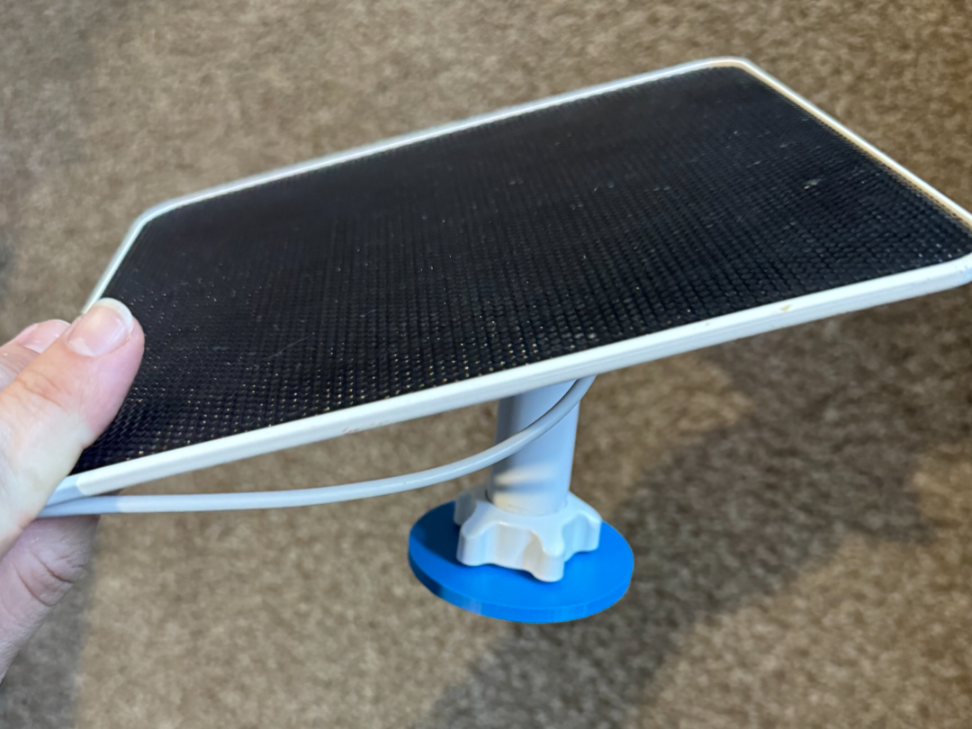 Solar Panel Magnetic Mount base | Replacement Part 3D model