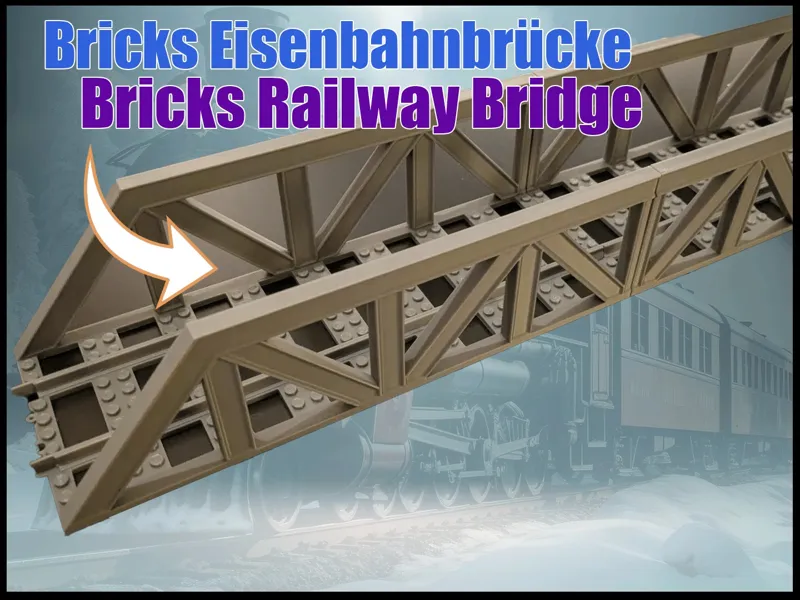 Bricks Eisenbahnbrücke