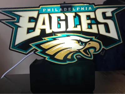 Philadelphia Eagles Light with Sound