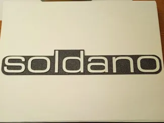 soldano amp logo replacment