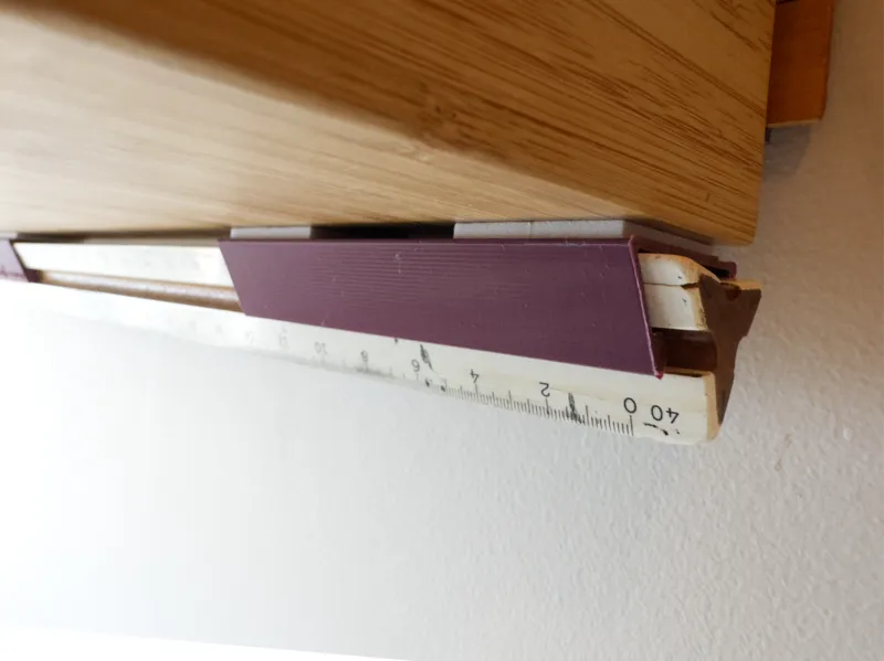 Under Desk Architectural Scale Ruler Holder