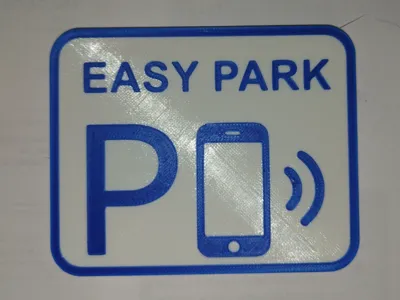 Easy park pass to display on the dashboard by MAX MakerWorld: Download Free 3D Models