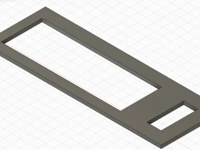 Upper housing for Geiger counter