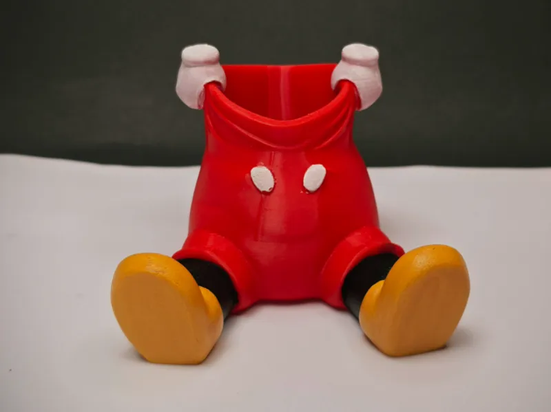 Porta lápices y Soporte para Celular-MICKEY MOUSE