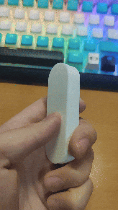 后坐力解压双模式磁力EDC推牌