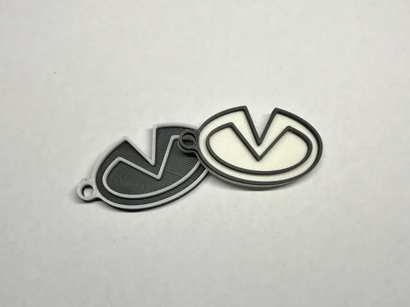 INFINITI keychain Dual Color NO AMS Needed