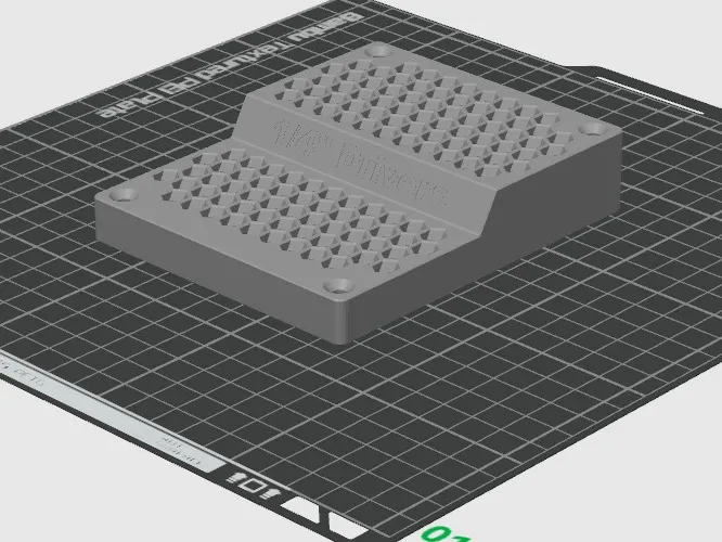 1/4" Driver Bits Holder