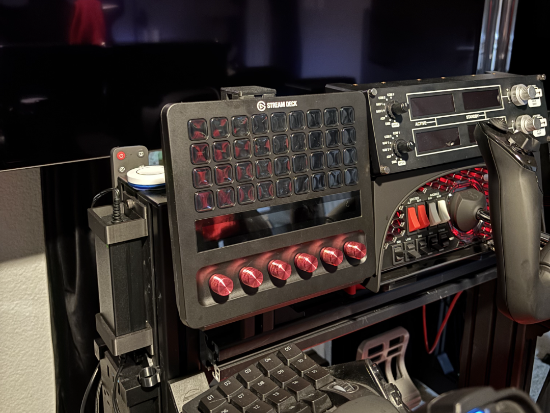 stream deck + plus XL 4040 mount