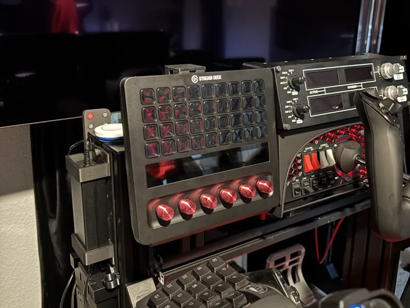 stream deck + plus XL 4040 mount