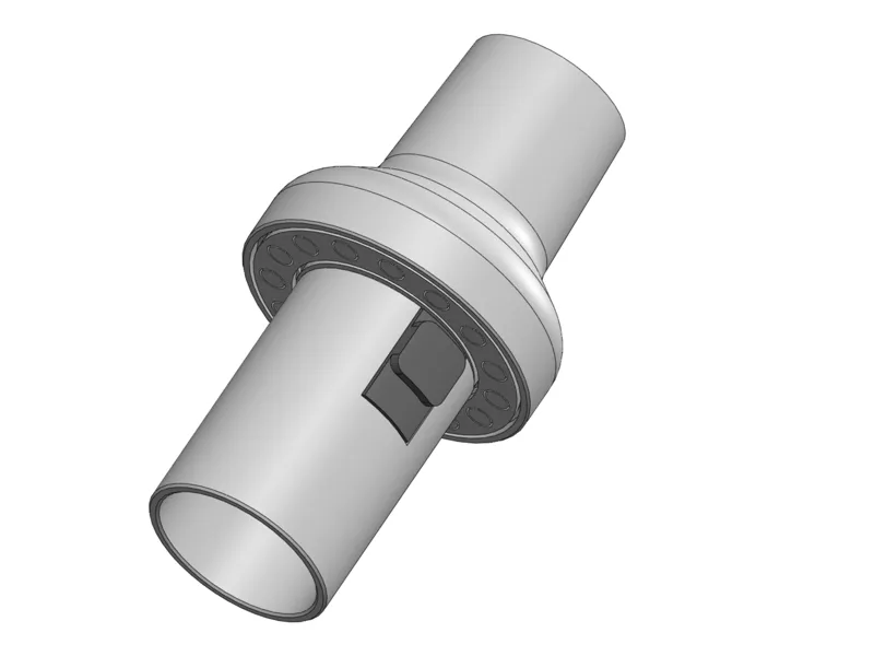 Rotating swivel hose connector (1 1/2 in)