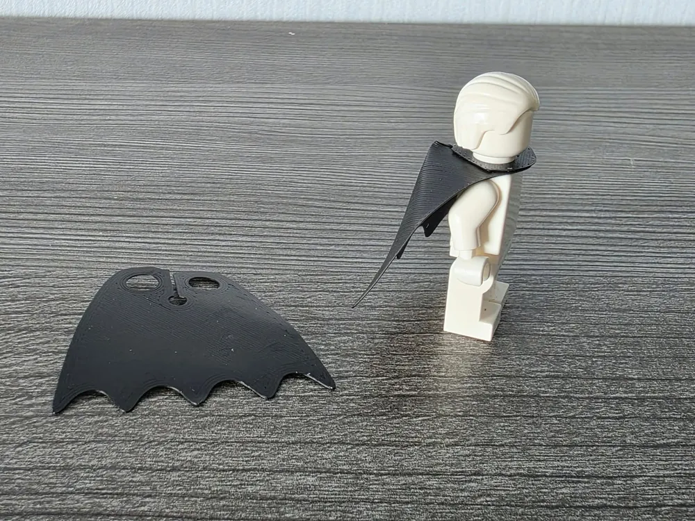 Minifigure Cape - Batman * 3D Printed - Free 3D Print Model - MakerWorld