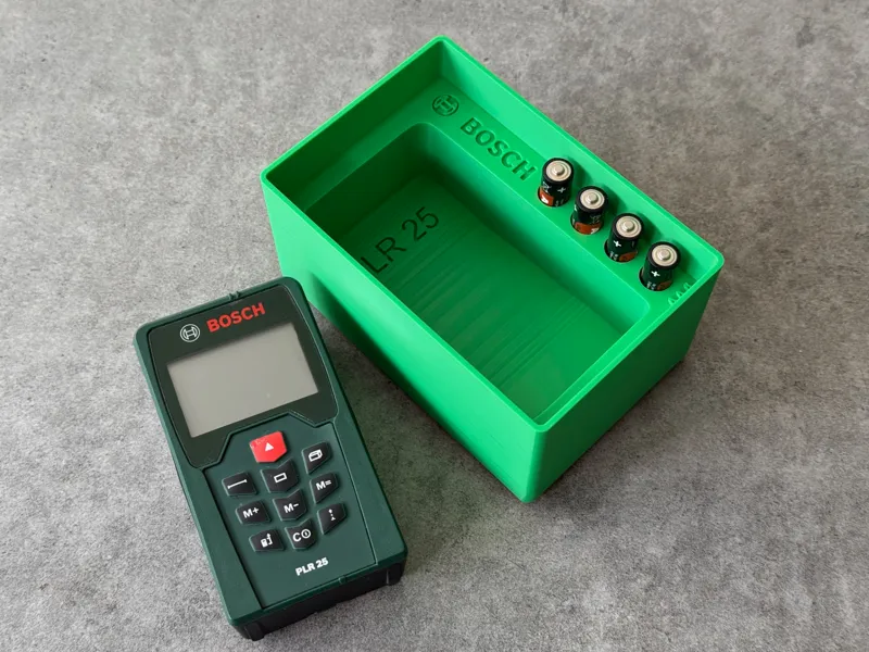 Gridfinity bin for Bosch PLR 25 Laser Measure
