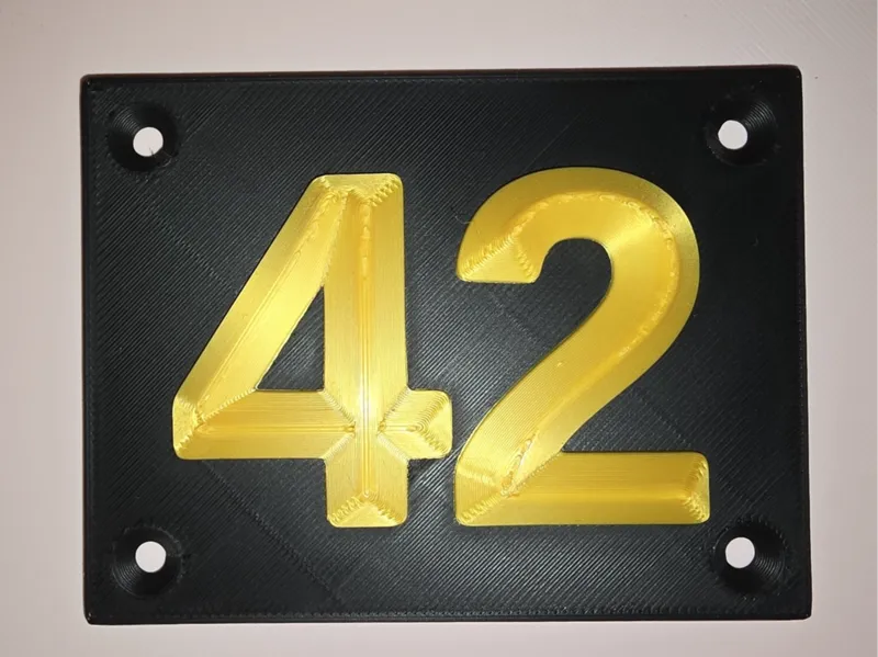Custom Room Signs – Numbers & Text