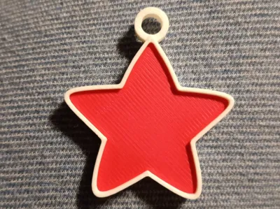 Christmas Star kechain