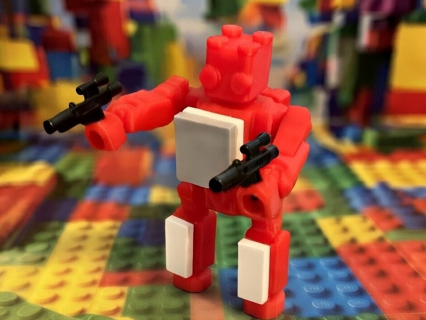 Bricky Ricky, the brick compatible figure!!!