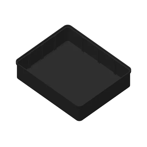 Miniatura 1 do modelo 3D 可堆叠分隔置物盒