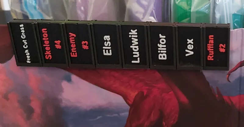 DnD Customizable Initiative Tracker