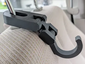 ヘッドレスト用荷物掛けフック