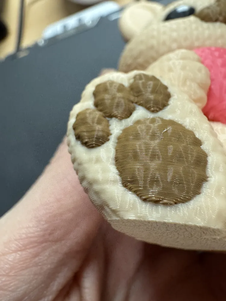 Textured Baby Bunny with Heart - Free 3D Print Model - MakerWorld