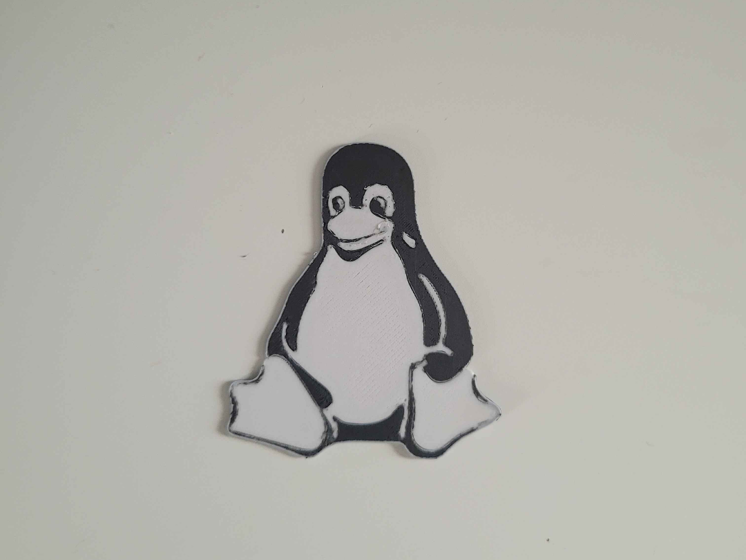 Linux Tux Badge