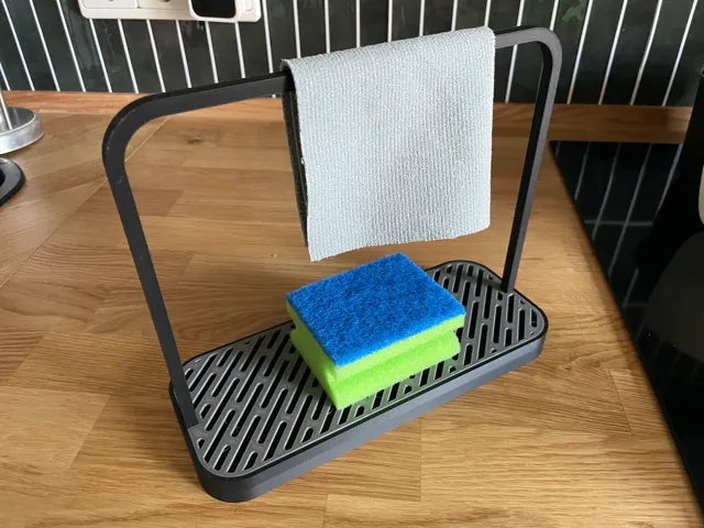 Kitchen Sponge & Dishcloth Holder