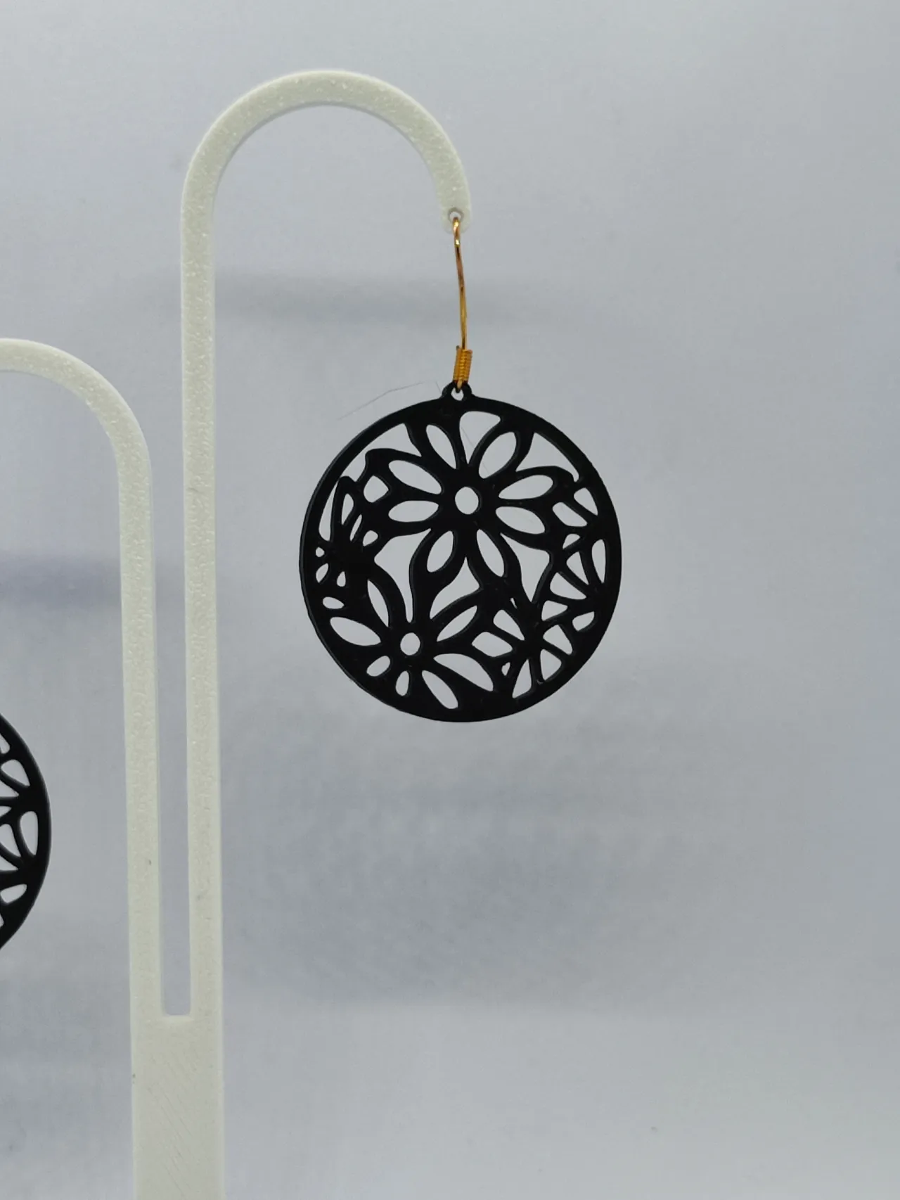 Pendientes Luna Floral view 4