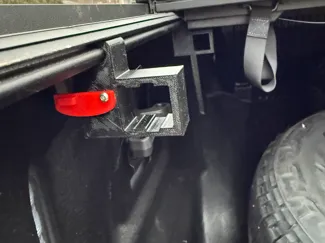 Bed Buddi holder for Backflip tonneau covers.