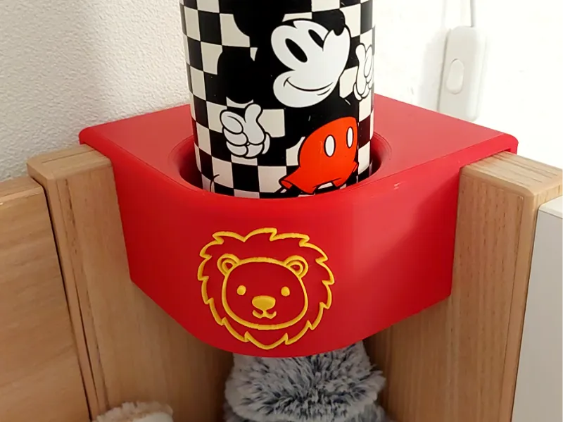 Trinkflaschenhalter für´s Bett